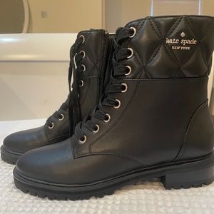 Kate Spade Combat Boots